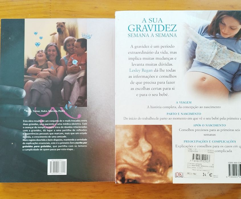 Livros sobre a Gravidez