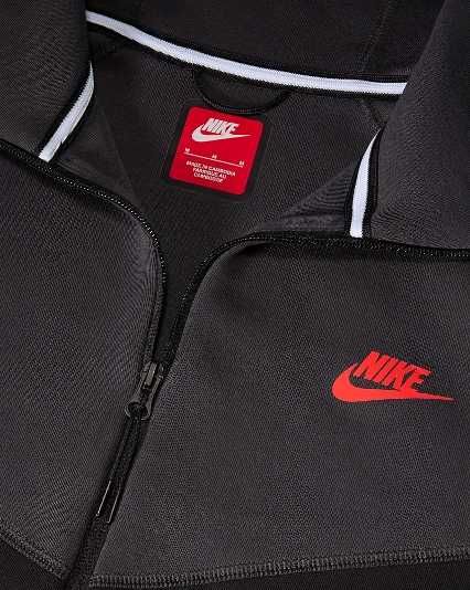 Nike Tech Fleece Windrunner Full-Zip Hoodie Black