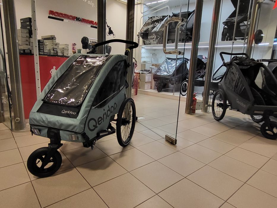Qeridoo Qupa 1 Plus wozek joggingowy przyczepka rowerowa