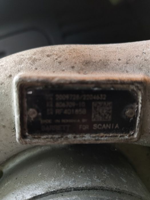 Turbosprężarka scania r450 r410