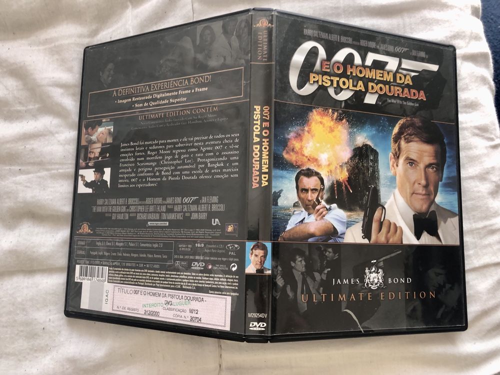 007 O Homem da Pistola Dourada - DVD 9Gb Dolby Digital 5.1 (Portes CTT GRÁTIS)