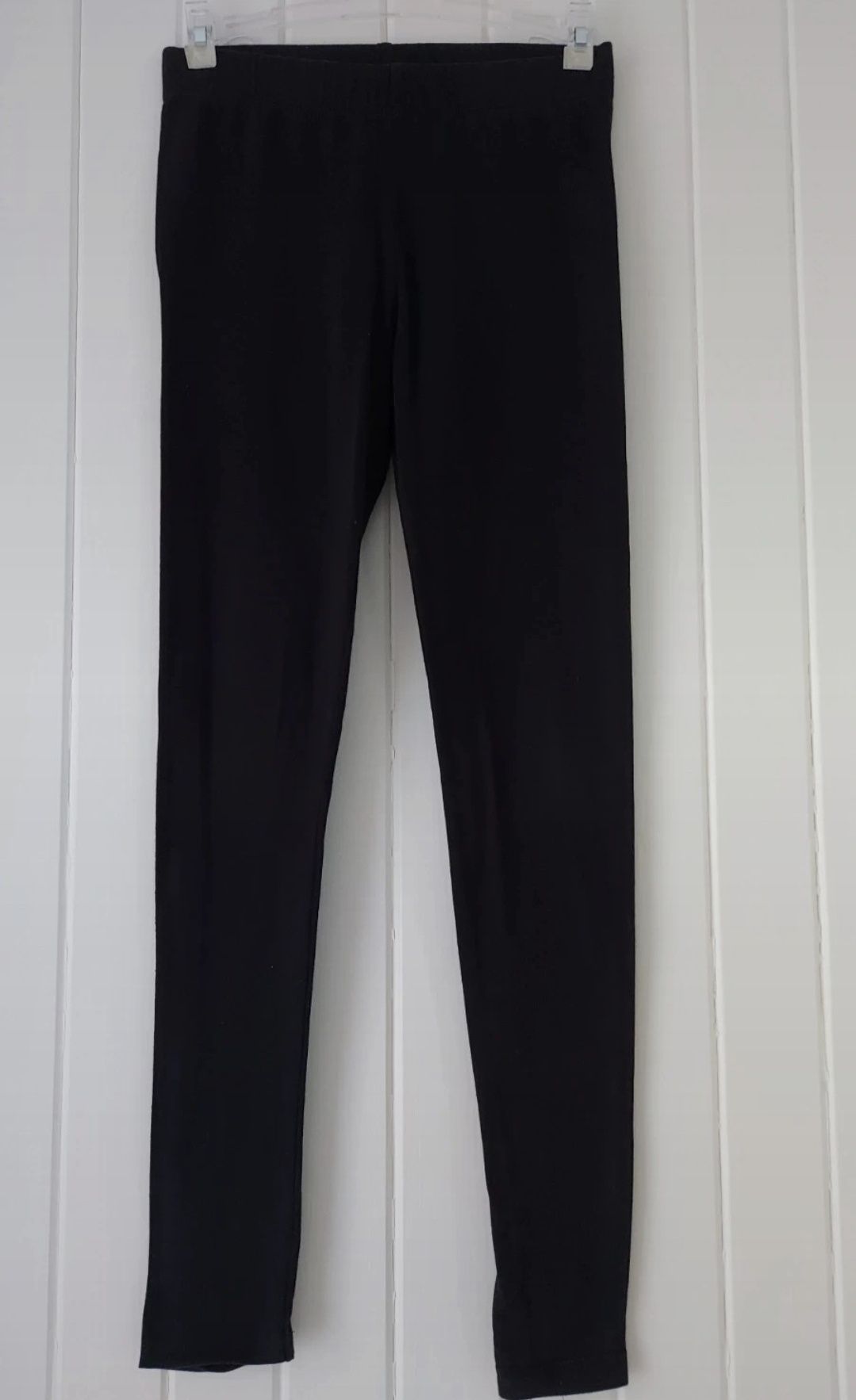 Czarne legginsy bawełniane Pepco 12 lat 146 cm