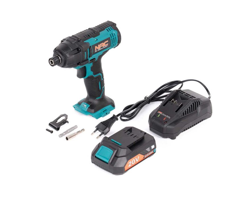 NAC 20V Klucz Udarowy Akumulatorowy 3600ud/min LED Antypoślizgowy Grip