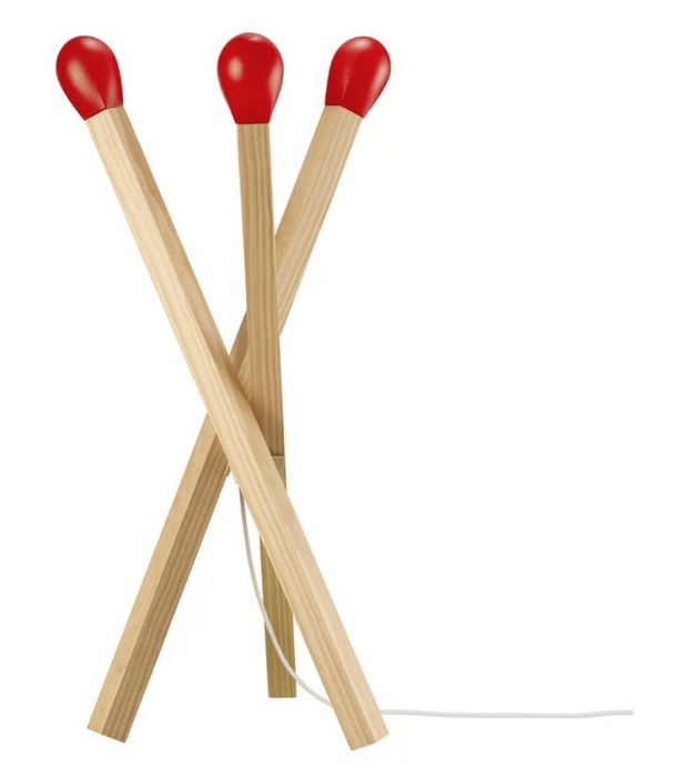 Ikea Strala lampa zapałki