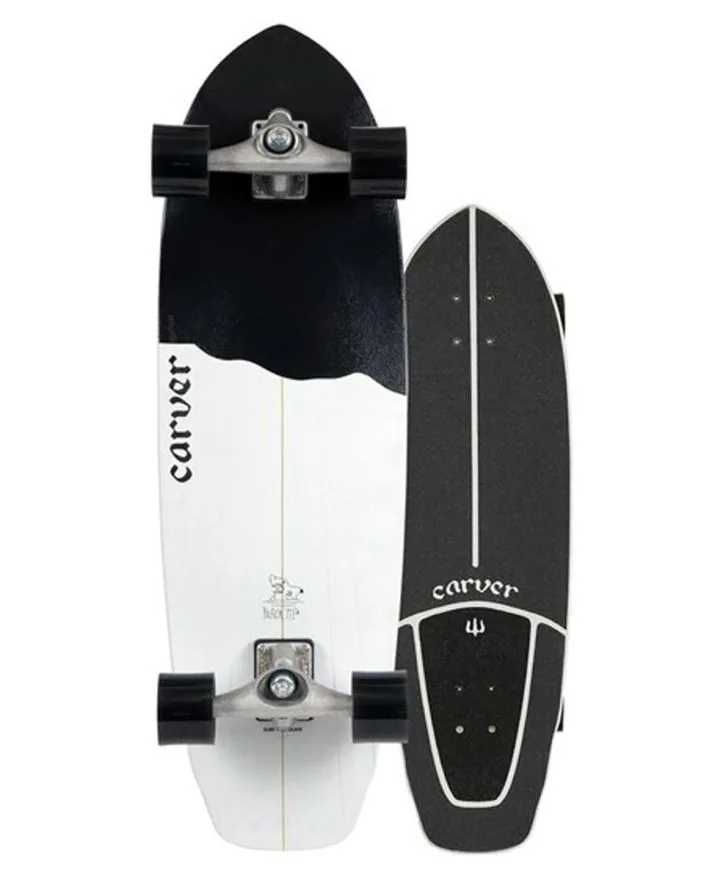 Surfskate Carver BLACK TIP CX