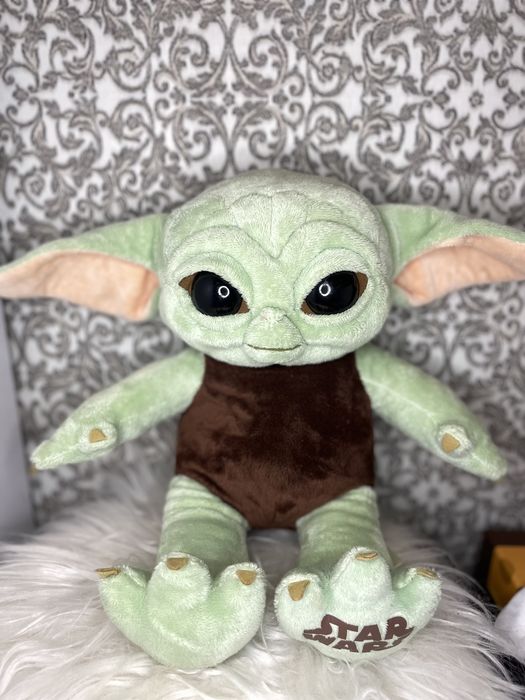 Мягкая игрушка Малыш Йода Звездные Войны 35 см