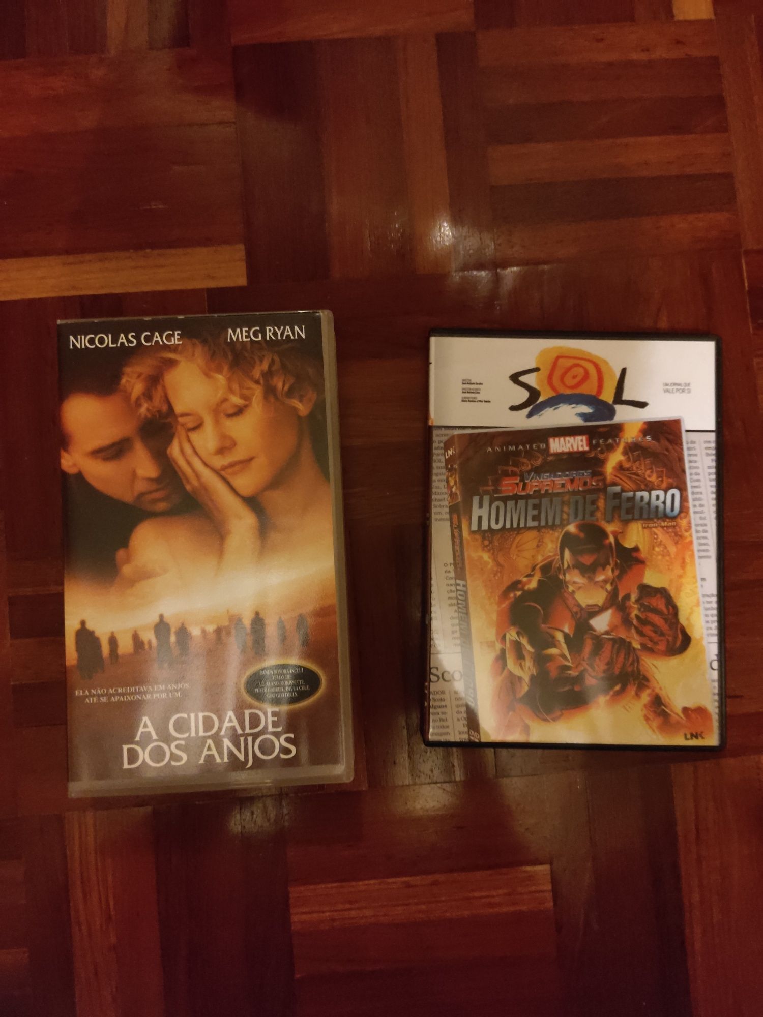 Dvds filmes vários e vhs