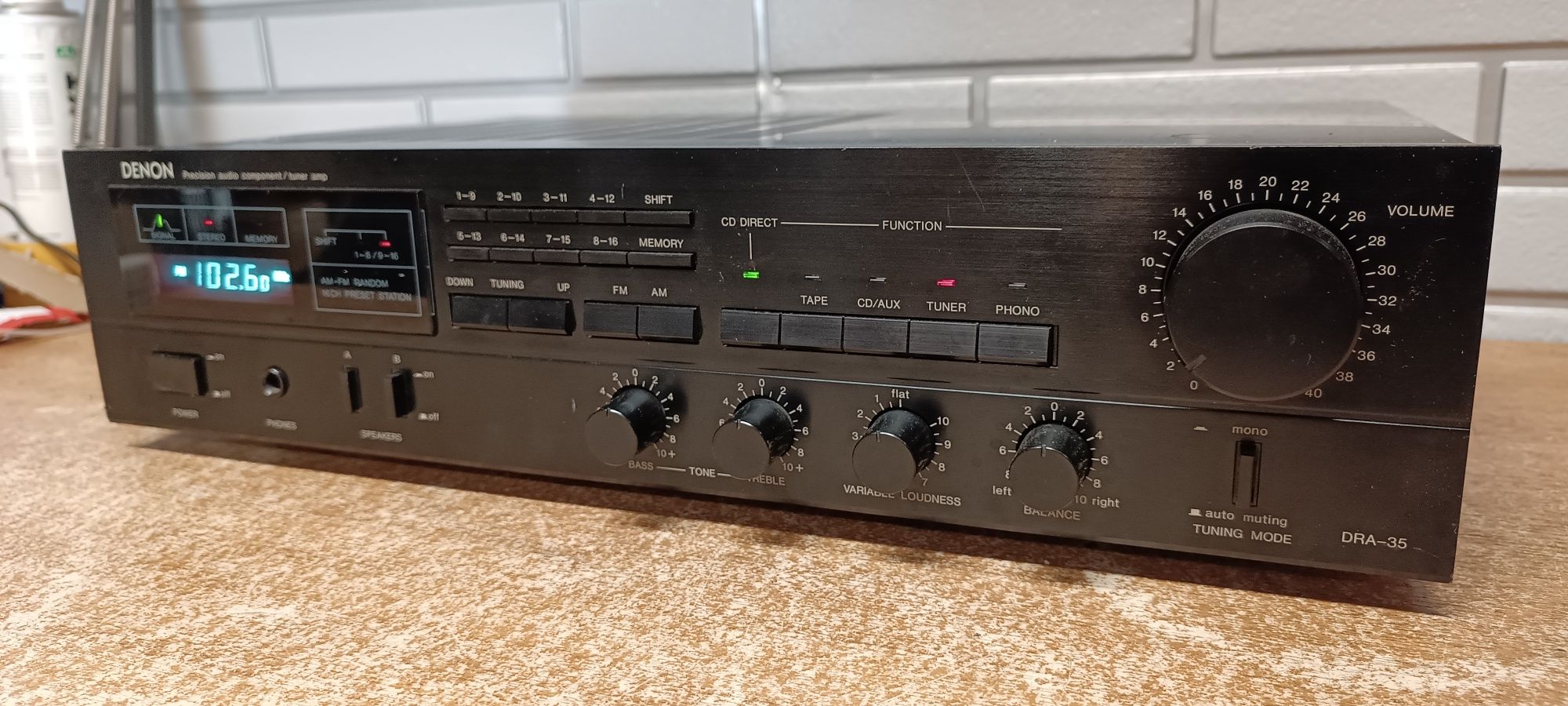 Amplituner stereo DENON DRA-35. Japan