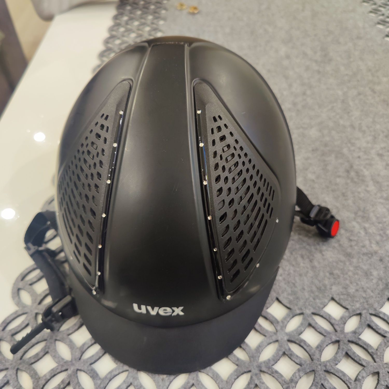 Kask Jeździecki Uvex Exxential II Glamour  52-55 cm (XXS-S) –nowy  Lek