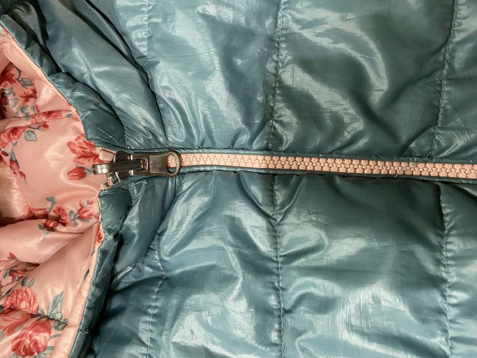 Куртка двохстороння осіння 140-146