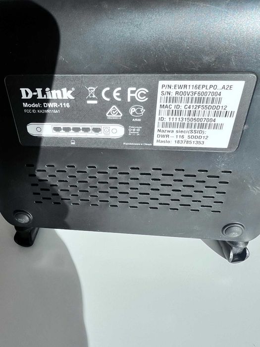 Router D-link DWR 116 do 300mbs  zadbany jak nowy sprawny 100%