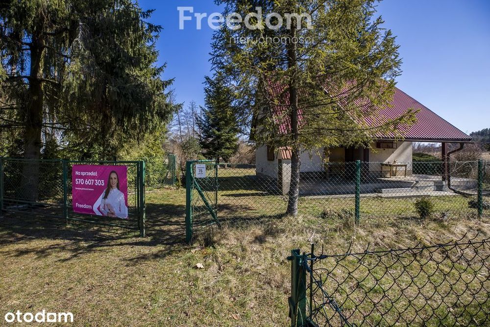 Całoroczny domek z kominkiem nad Lubaczówką