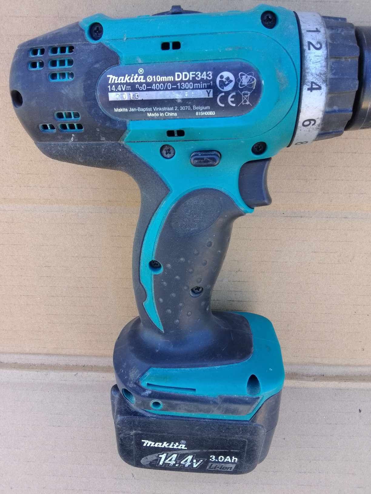 Makita DDF343 14.4V wkrętarka z baterią