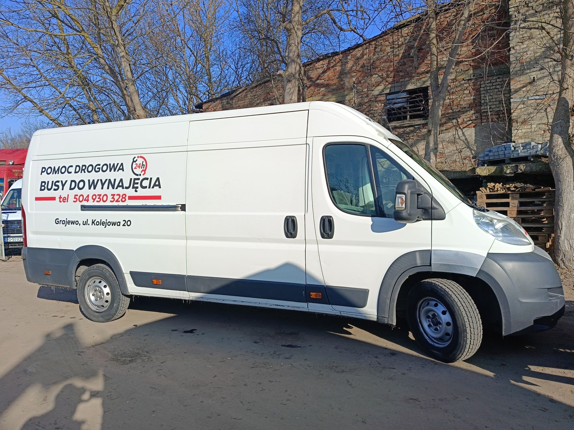 Busy do wynajęcia L4H3  L2H2 Pomoc Drogowa 24 h Grajewo