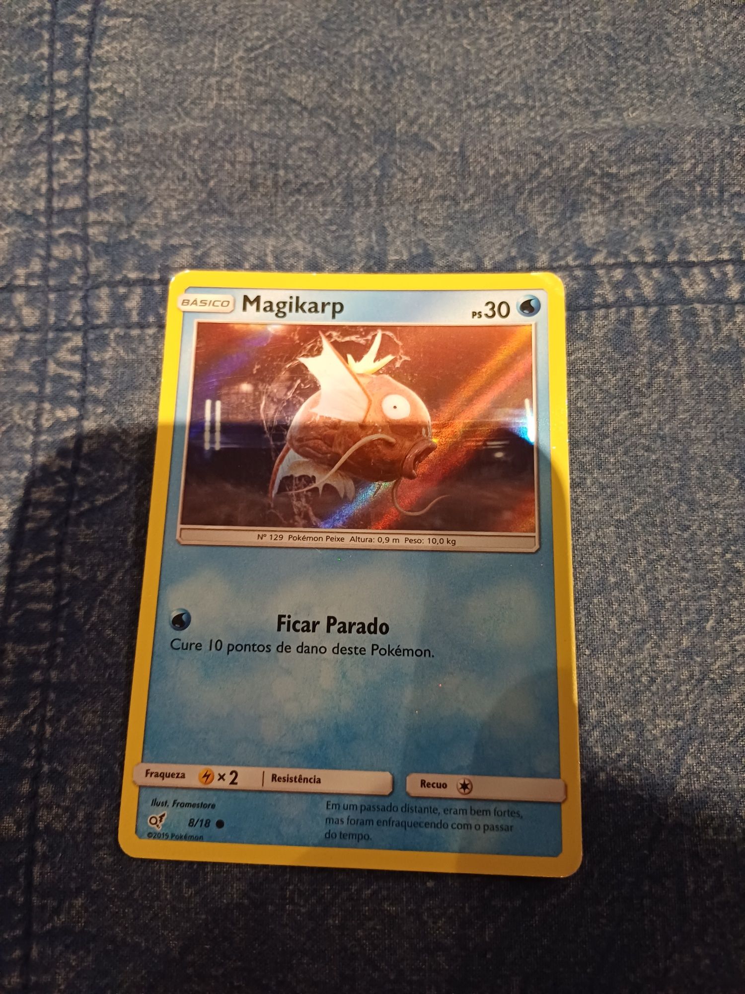 Carta pokémon magikarp