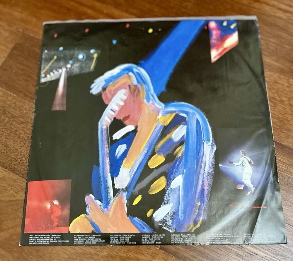 Sting - Bring On The Night / 1986 Germany 2LP vinyl album