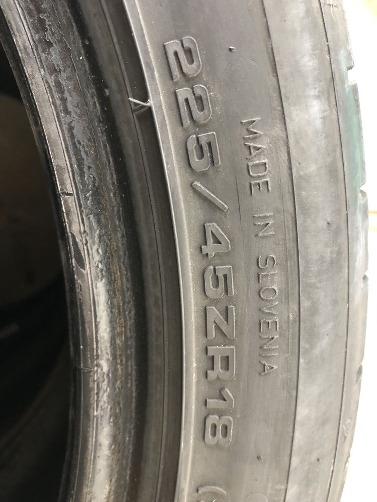 Літні шини Dunlop R18/45/225