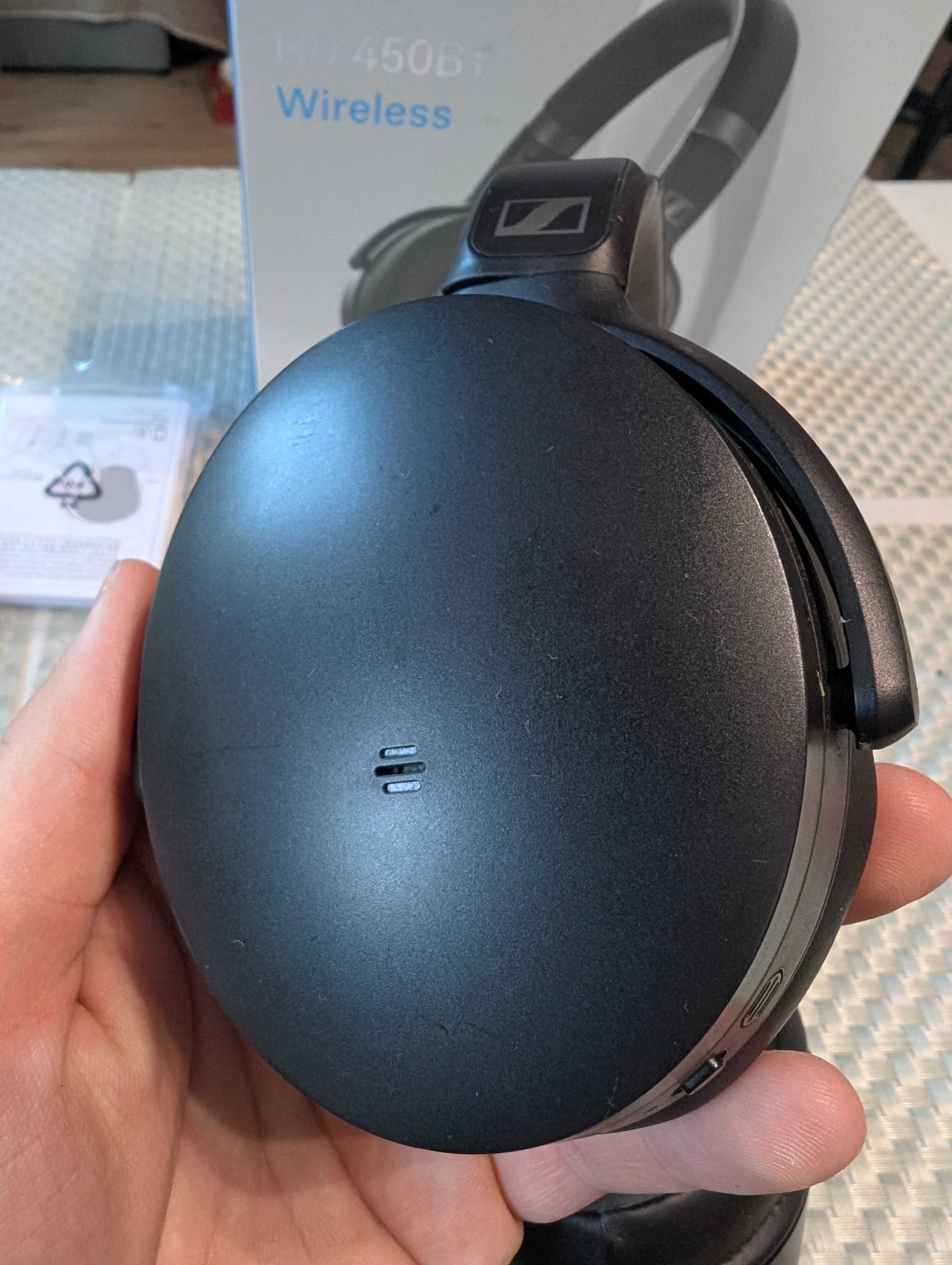 Sennheiser HD 450BT | Bluetooth+ANC | Stan bardzo dobry | Pełny zestaw