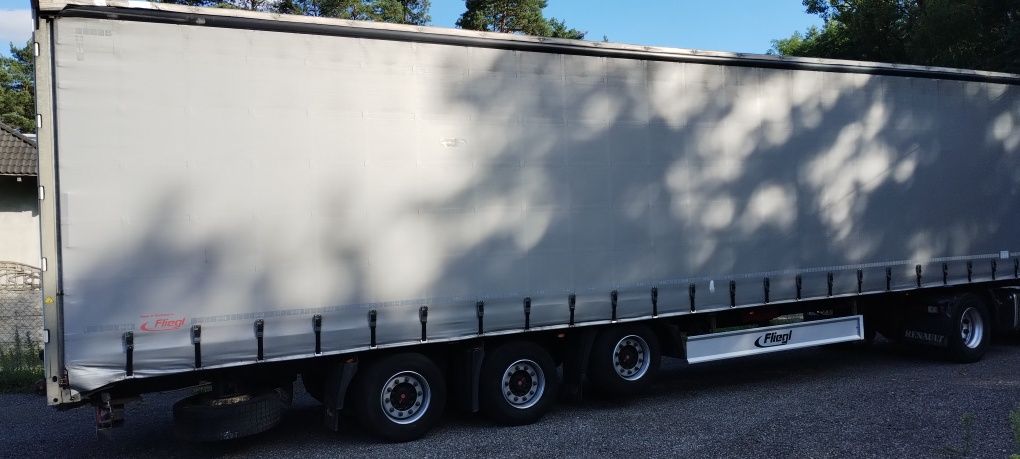 Fliegl SDS01 / MEGA / MULDA / LOW DECK / 1 Właściciel /  Oś Podnoszona