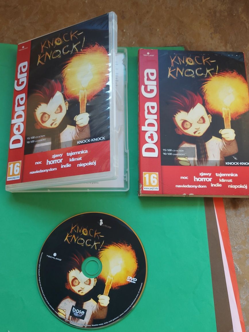 Gra DVD ROM płyta Dobra Gra Horror 2014rok  KNOCK knock