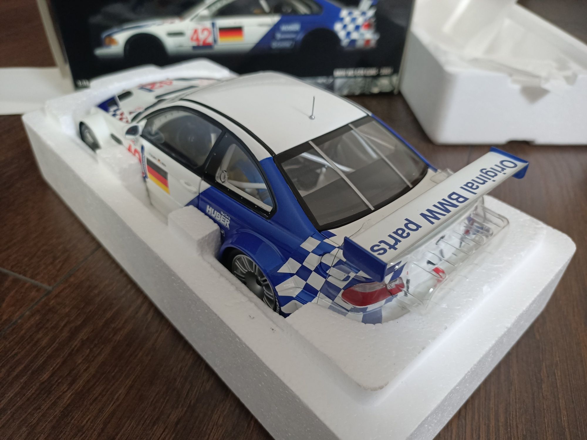 Model 1/18 Minichamps BMW M3 GTR ELMS, 1:18