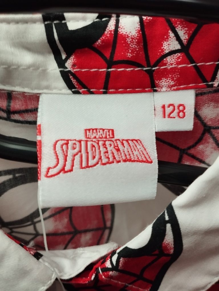 Nowa koszula Spiderman r.128 Marvel
