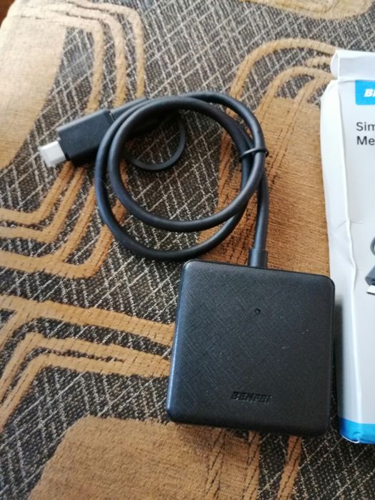 Czytnik kart pamięci, adapter czytnika kart BENFEI 4w1 USB 3.0 i USB-C