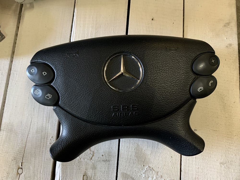 Подушка Airbag в руль Mercedes W211 E-class рестайлинг (шрот)
