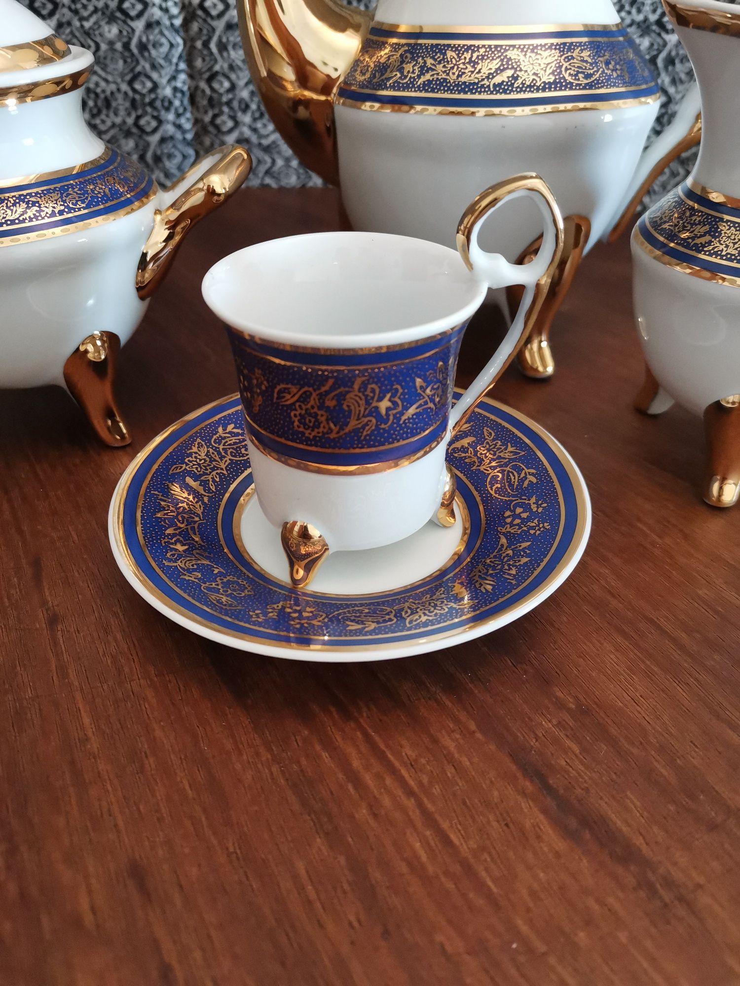Conjunto de café antigo