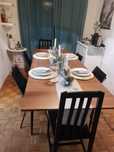 Mesa de jantar extensível