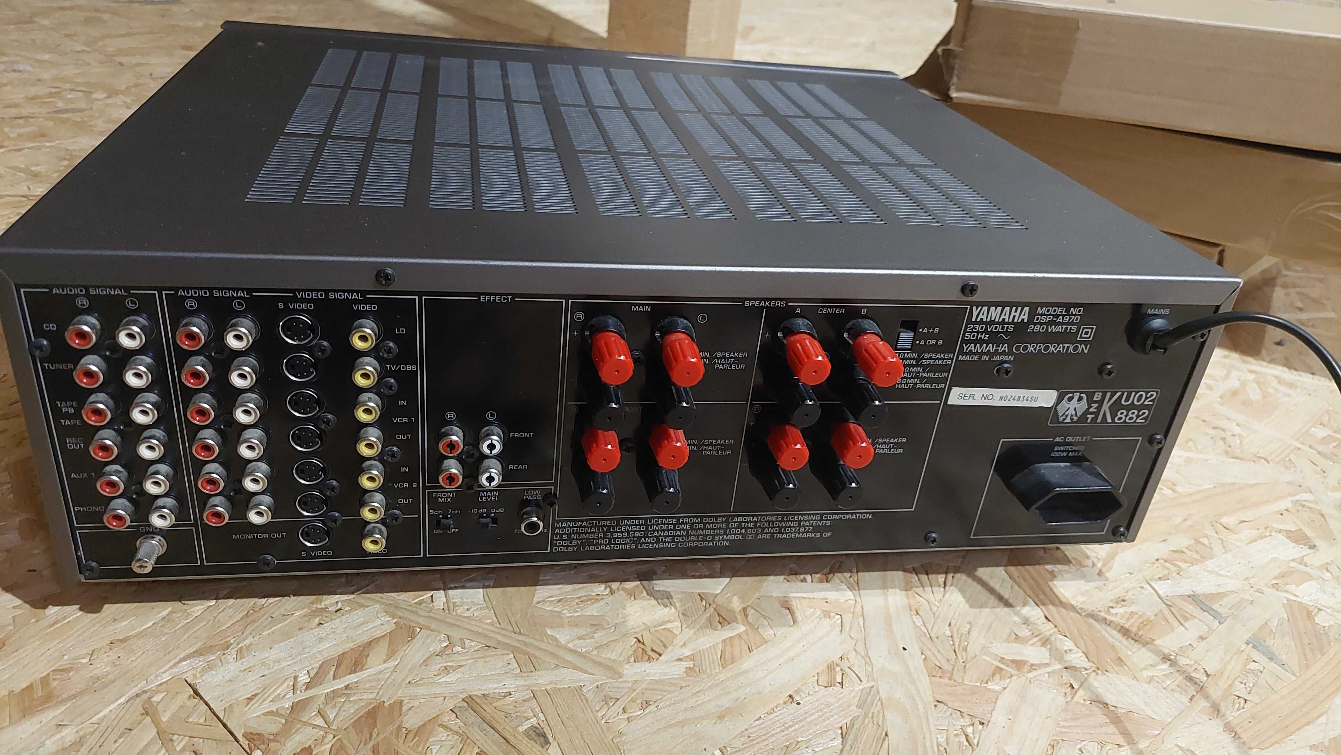 Yamaha DSP-A970 wzmacniacz amplituner tytanowy