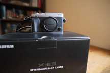 Aparat Fujifilm X-E3 body, bezlusterkowiec, najlepszy do podróży !!!