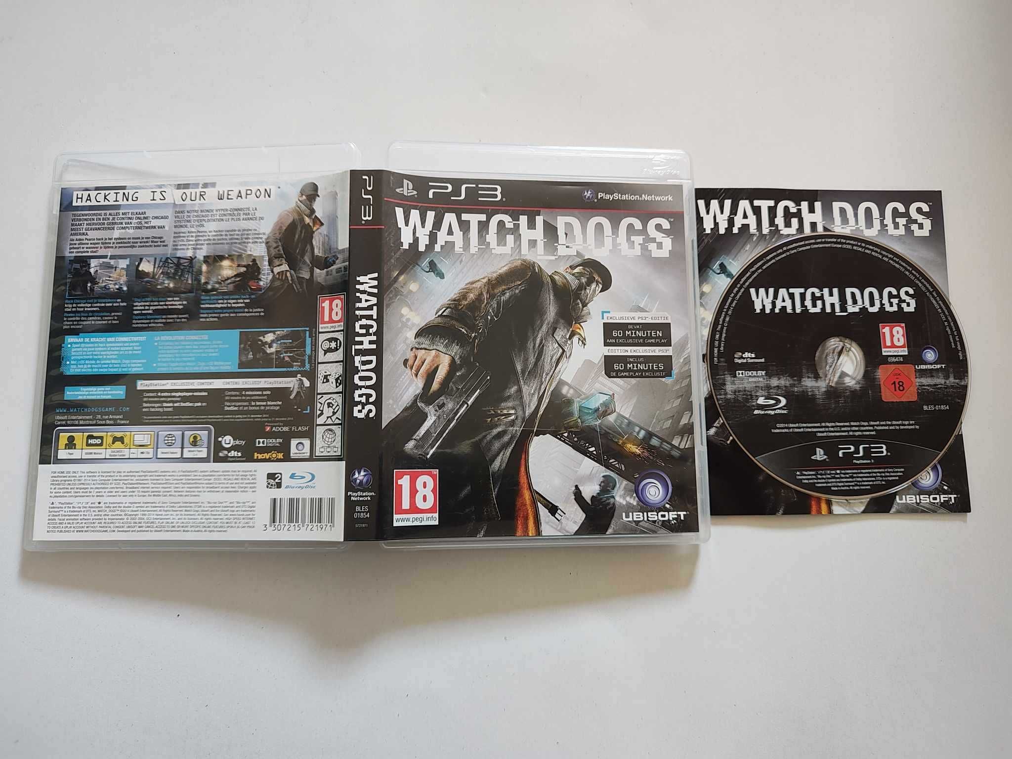 Gra PlayStation PS3 Watch Dogs