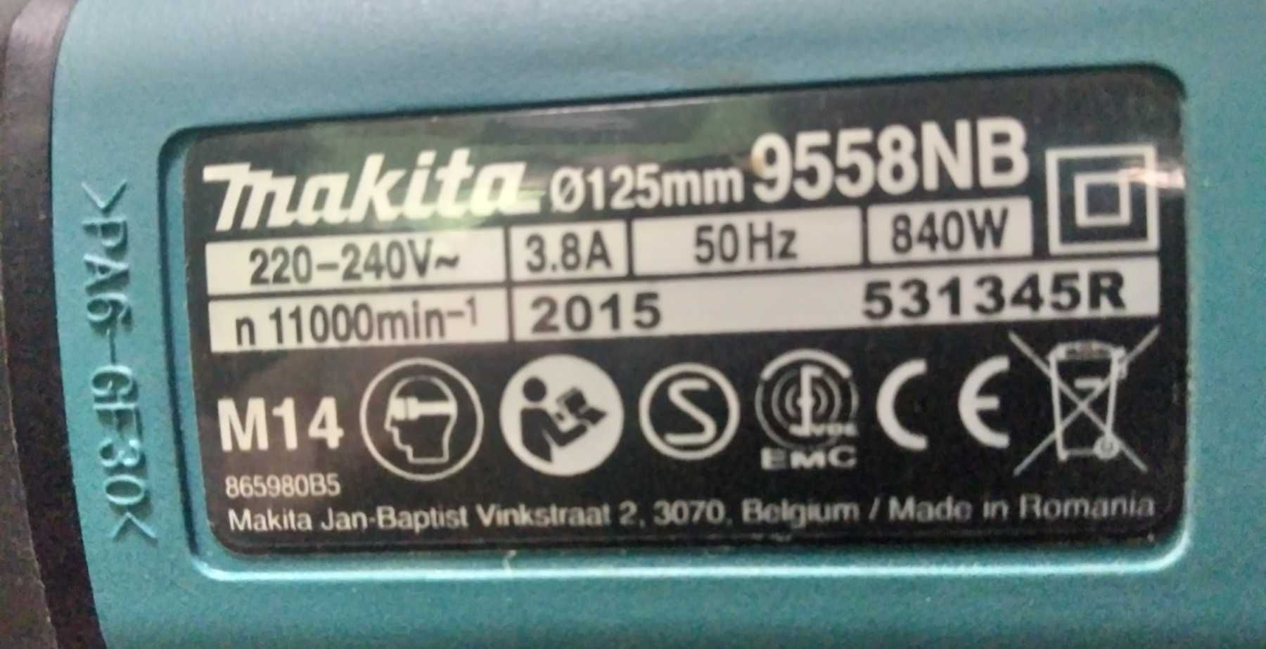 Makita УШМ набор из 2 штук + кейс  MEU049