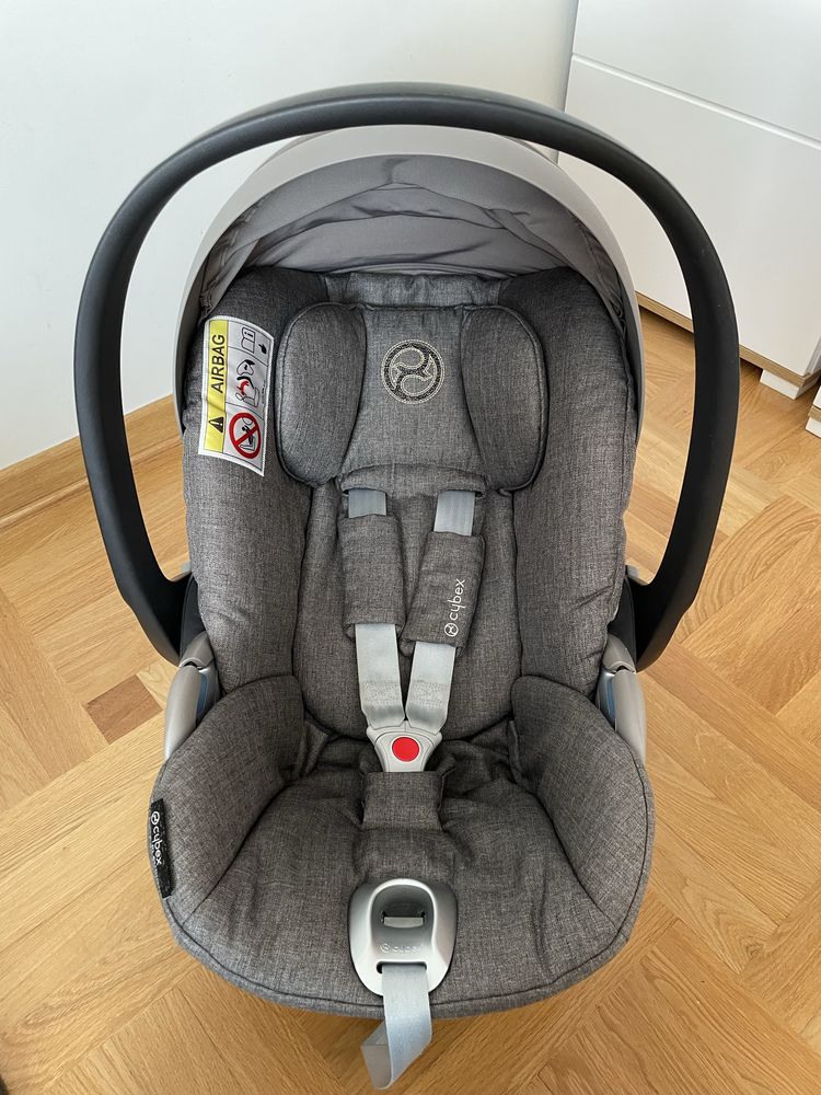 Fotelik cybex cloud z i-size plus soho grey