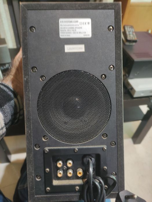 Vendo colunas som 5.1