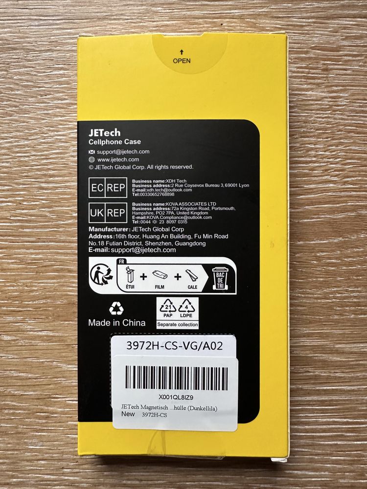 Magnetyczne Etui Case JETech iPhone 14 Pro