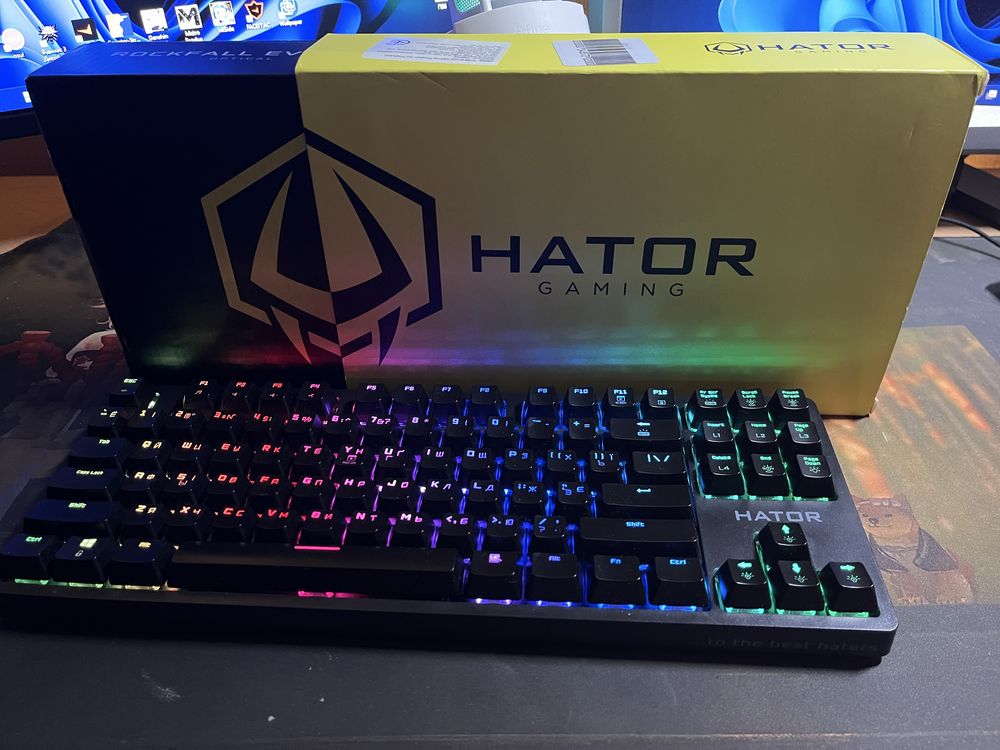 Механічна клавіатура Hator Rockfall EVO TKL