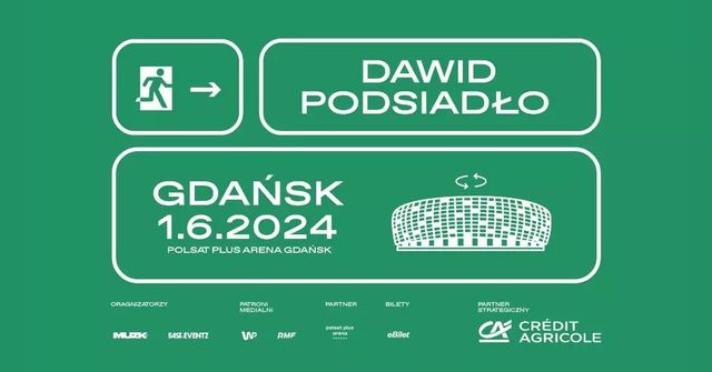 Bilety Dawid Podsiadło Gdańsk 01.06.2024 - trybuny górne