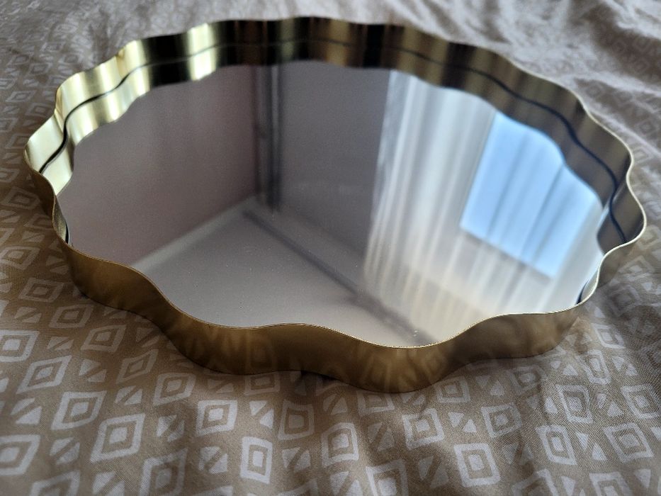 Taca lustrzana ozdobna