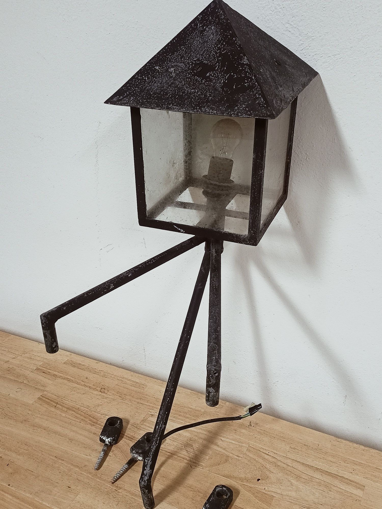 Lampa zewnętrzna,kinket- vintage.