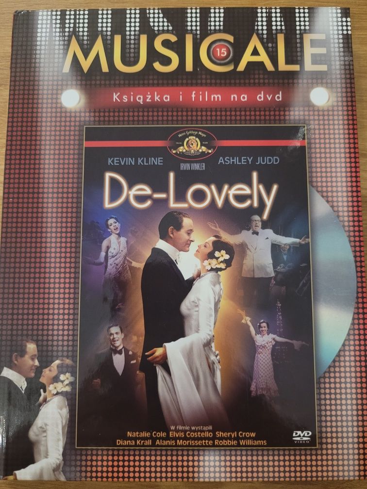 Dvd muical De lovely z książką