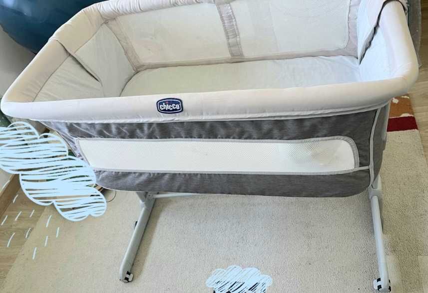 Next to me Dream 2 Chicco cinza + colchao