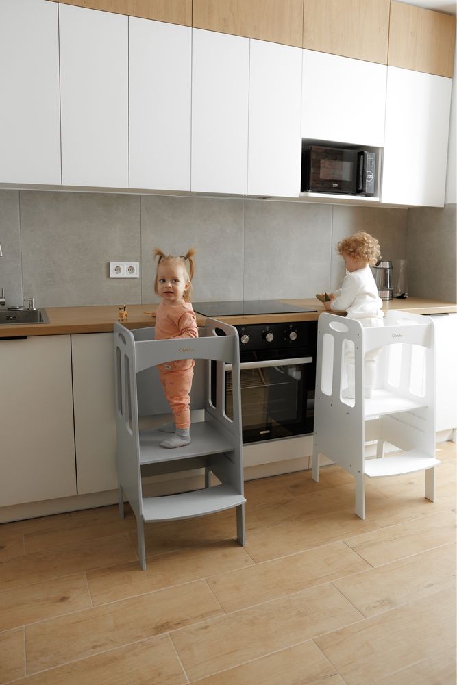 Вежа Монтессорі зі змінною висотою 2в1Safe Башня Монтессори Montessori