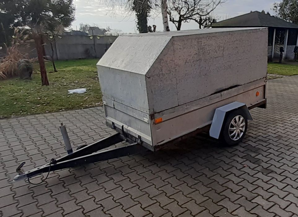 Przyczepka samochodowa lekka SAM przyczepa jednoosiowa