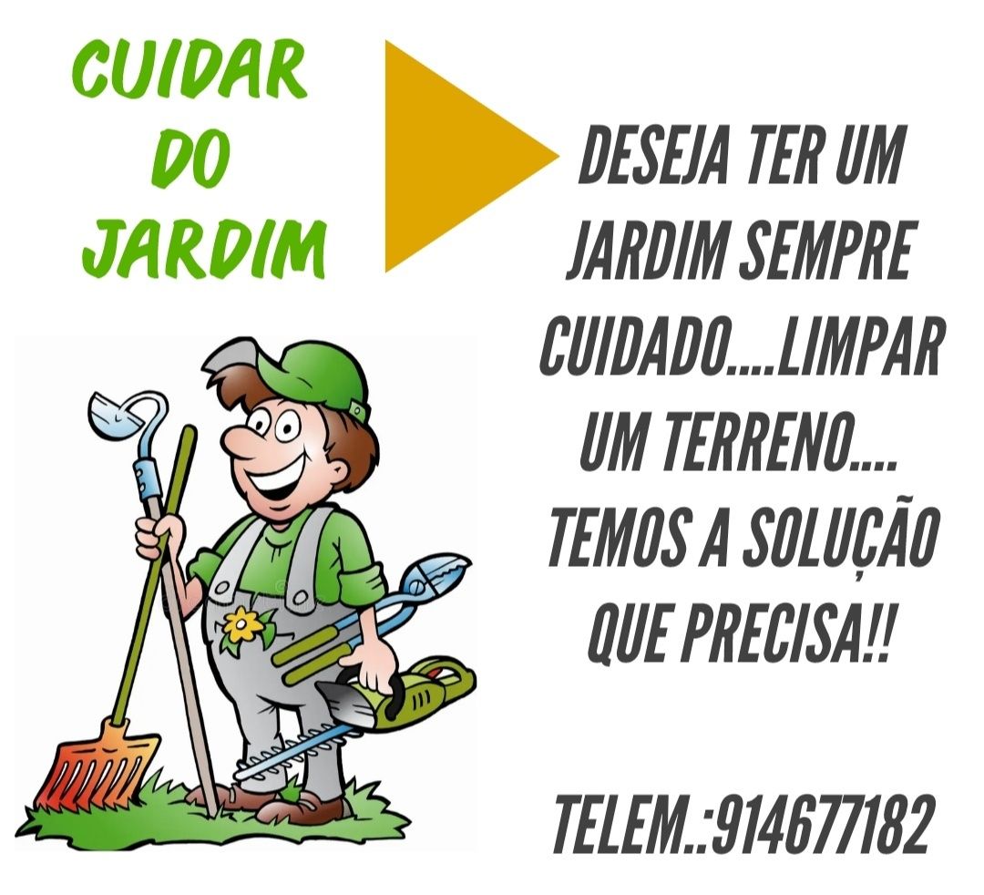 Jardinagem e limpeza de terrenos