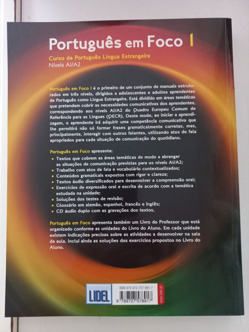 Português em Foco I - Livro do Aluno - Níveis  A1/A2