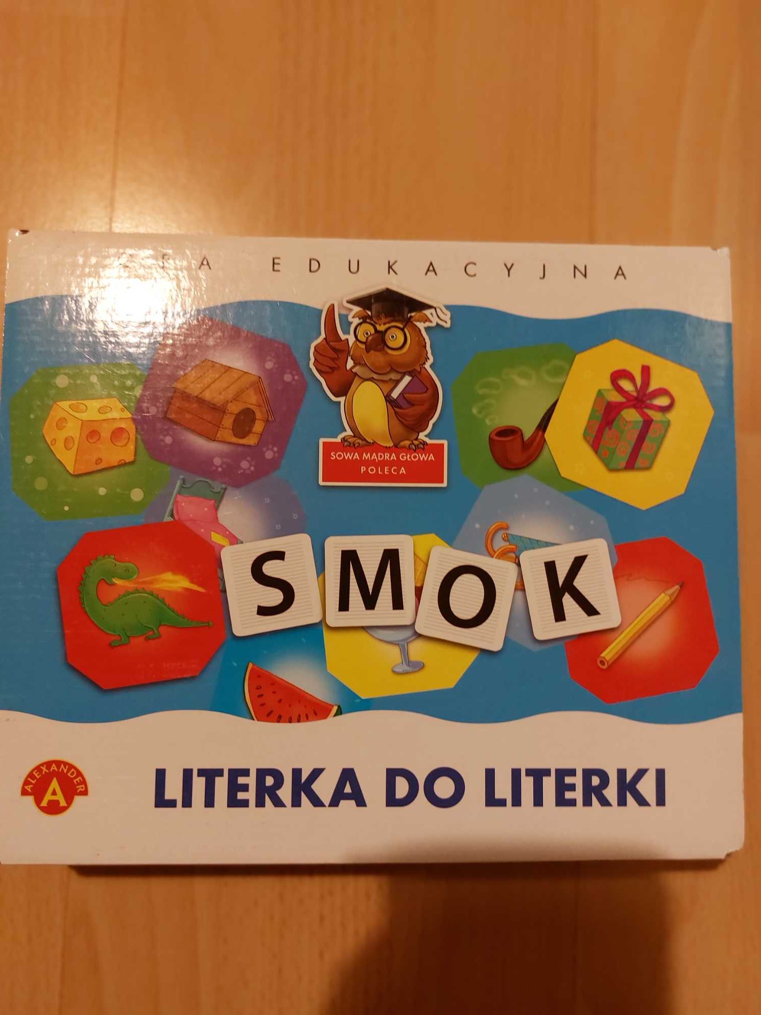 Literka do literki SMOK gra planszowa