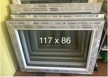Okna PCV nowe 117 x 86 i inne! Piątek, Łódź