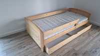 Łóżko drewniane 90x200 z szufladą